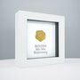 Personalised 16th Wax Anniversary Keepsake Gift Framed, thumbnail 11 of 12