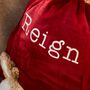 Personalised Reindeer Christmas Sack, thumbnail 3 of 4