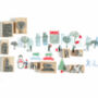 Christmas Town Rubber Stamps , Christmas Stamps, thumbnail 1 of 4