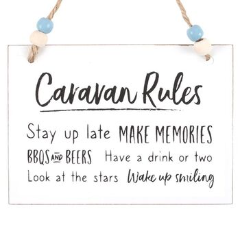 Caravan Rules Hanging Sign, 3 of 3