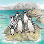 'Rock Penguins' Print, thumbnail 2 of 3