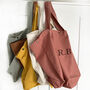 Initials Oversized Shopping Bag In Colours, thumbnail 1 of 6