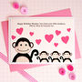 'Little Monkey' Personalised Birthday Card, thumbnail 4 of 6