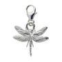 Sterling Silver Dragonfly Charm, thumbnail 1 of 2