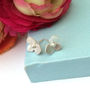 Hydrangea Flower Earrings, thumbnail 10 of 12