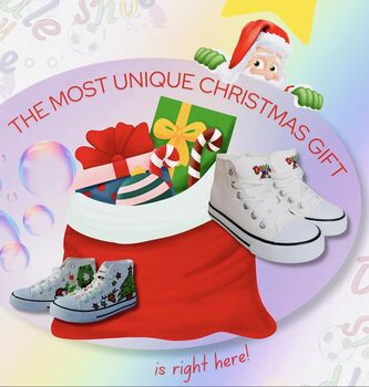 Doodle My Shoe, Customise Your Own Trainers! Doodle And Wash Kids Shoes! Ideal Xmas Gift/ Perfect Christmas Gift, 9 of 11