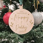 First Christmas As Mummy And Daddy Bauble, thumbnail 3 of 5