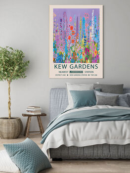 Kew Garden Blue Meadow Art Print, 3 of 3