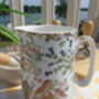 Medium China Jug In Birds On Blue Design, thumbnail 3 of 8