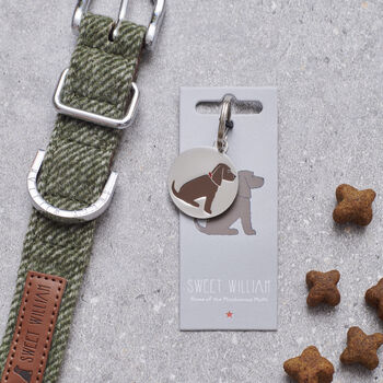 Chocolate Cocker Spaniel Dog Tag, 2 of 5