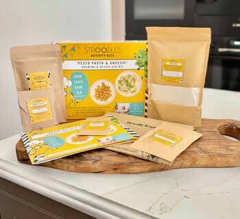 Stroodles ‘Pesto Pasta And Gnocchi’, Growing And Recipe Eco Kit With Former Royal Nanny, Louenna Hood, 8 of 10