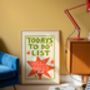 Dilly Dally Star Art Print, thumbnail 1 of 4