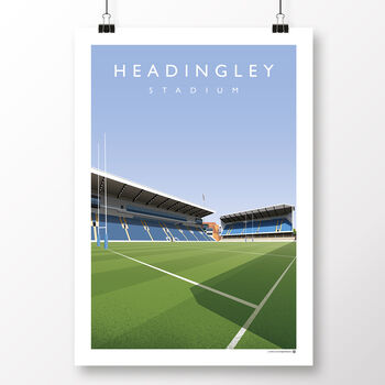 Leeds Rhinos Headingley Stadium Poster, 2 of 7