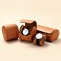 Monaco D'or Beige Ombré Velvet Travel Gift Watch Roll, thumbnail 1 of 7