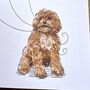 Cavapoo Father's Day Card, thumbnail 3 of 3
