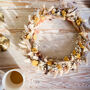 Dried Flower Wreath With Achillea, thumbnail 2 of 6