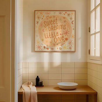 Sweet Dreams Print, Kids Room Print, 3 of 10