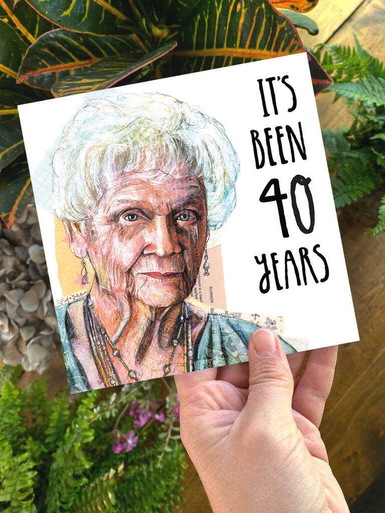 Funny Titanic Meme 40th Birthday Card | 90s Nostalgia Greeting, 1 of 4