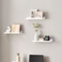 Set Of Three Floating Wall Shelves, thumbnail 3 of 8