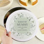 Personalised Botanical Wedding Cake Tin, thumbnail 4 of 5