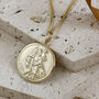 Solid 9ct Gold Saint Christopher Necklace, thumbnail 3 of 9