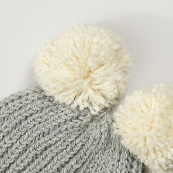 Pompom Hat Baby Knitting Kit, 4 of 10