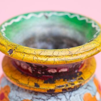 Indian Wooden Pot, 12 of 12