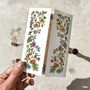Folk Florals Gatefold Invitation, thumbnail 2 of 9