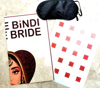 Pin The Bindi On The Bride, 9 of 10