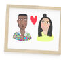 Personalised Illustrated Family Portrait, thumbnail 7 of 11
