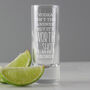 Personalised Worth A Shot Shot Glass, thumbnail 4 of 4
