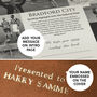 Bradford City Personalised Football Gift Bantams Newspaper History Book, thumbnail 9 of 12