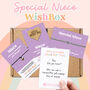 Special Niece Wish Box – Wish Bracelet, Pocket Hug And Charm, thumbnail 1 of 3
