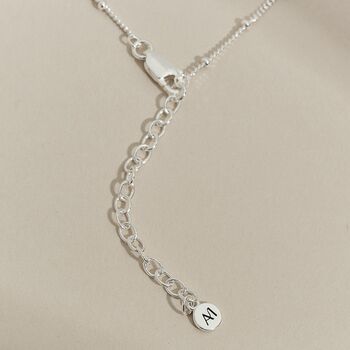 Dana Silver Sterling Satellite Chain Necklace, 3 of 6