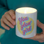 You Glow Girl Scented Soy Candle, thumbnail 1 of 3