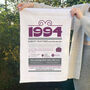 Personalised Birth Year Tea Towel, thumbnail 9 of 12