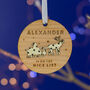 Personalised Nice List Christmas Bauble, thumbnail 3 of 3