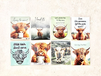 Highland Cow Gift Set, 6 of 12