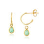 Hampton Gold Vermeil Hoop Earrings, thumbnail 2 of 5