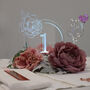 Light Up Wedding Centrepiece Table Number, thumbnail 5 of 8