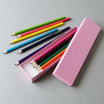 16 Personalised Colouring Pencils, 4 of 8