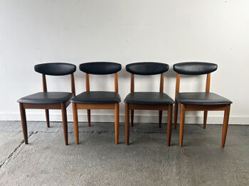 Schreiber Mid Century Extending Dining Table And Chairs, 9 of 12