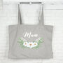 Mum Floral Tote Bag, thumbnail 1 of 3