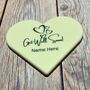 100g Personalised Printed Chocolate Heart, thumbnail 5 of 12