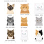 Personalised Cat And Bow Christmas Wrapping Paper, thumbnail 4 of 4