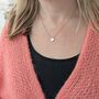 The Lucky Clover Mother Of Pearl Necklace, thumbnail 2 of 7