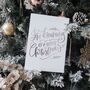 Dreaming Of A White Christmas Foil Print, thumbnail 1 of 3