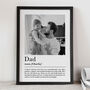 Personalised Dad Print, Gift For Dad, thumbnail 1 of 6