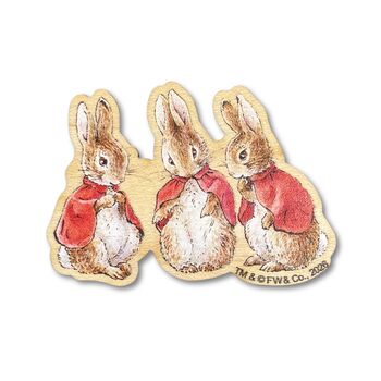 Beatrix Potter Flopsy, Mopsy And Cottontail Needle Minder, 2 of 4