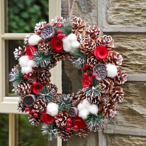 Christmas Wreaths UK | In & Outdoor | notonthehighstreet.com